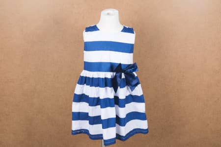 Girls' Striped Dress