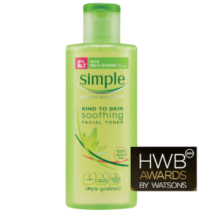 Simple Skincare Soothing Facial Toner – Gentle Cleanser for Sensitive Skin