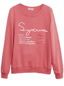 Cotton T-Shirt Sleeve Sweater