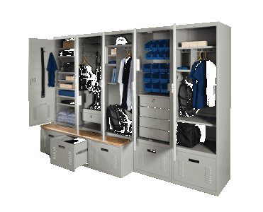 Metal Locker Shelf – Secure Self-Storage Cabinet for Home, Office & School