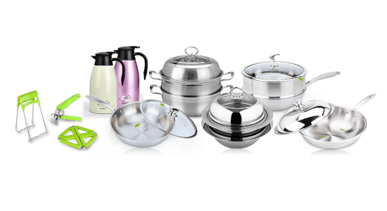 Premium Stainless Steel Cookware Set – Durable Kitchen Essentials