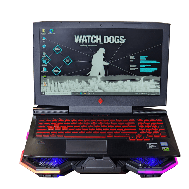 HP OMEN Gaming Laptop – GTX 1050 Ti, Core i7, 16GB RAM, 128GB SSD + 1TB SHDD